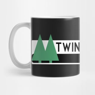 Twin Pines Mall logo (Back to the Future) Mug